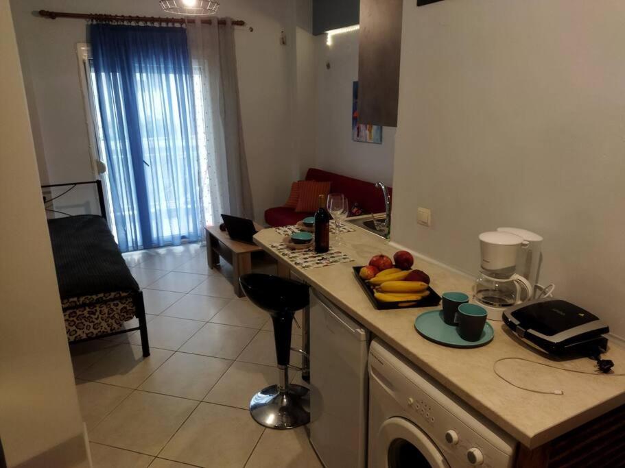 Studio In City Center Apartment Kavala Bagian luar foto